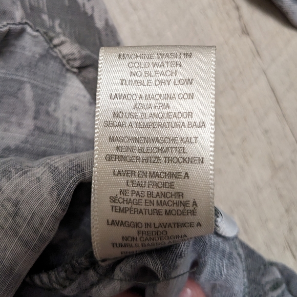 Cloth & Stone Button Down Shirt High Low Hem Size XS - Picture 10 of 13